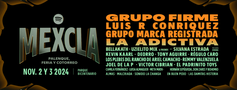 ¡MEXCLA Spotify:Una Explosión de Música Mexicana en el Parque Bicentenario!