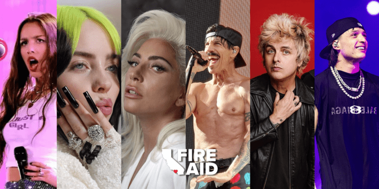 Olivia Rodrigo, Billie Eilish, Lady Gaga, Peso Pluma y otros artistas se unen para el concierto benéfico FireAid en apoyo a las víctimas de los incendios en Los Ángeles