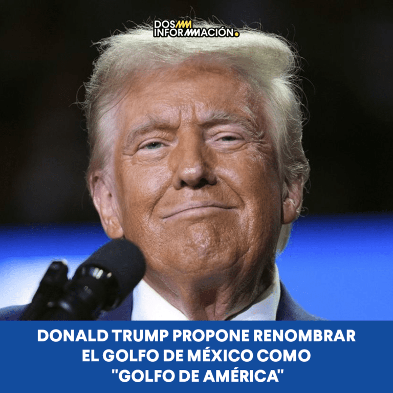 Trump propone cambiar el nombre del Golfo de México a “Golfo de América”