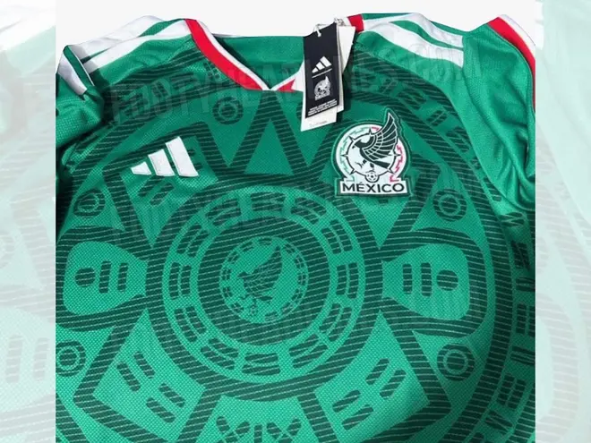 Se filtra la posible playera verde de México para el Mundial 2026