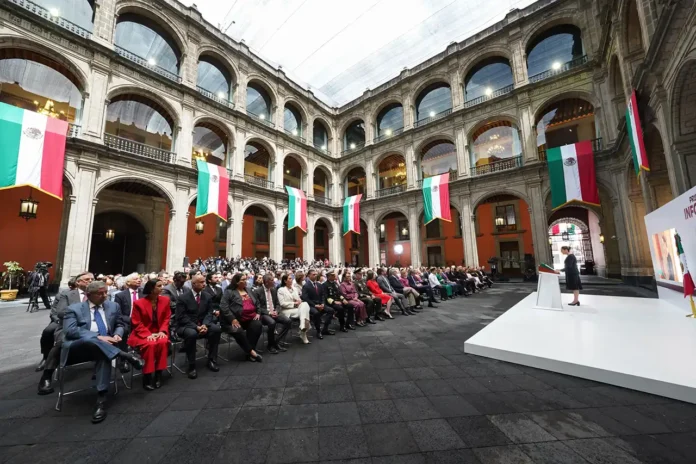 Kuri asiste al Informe de la presidenta Sheinbaum