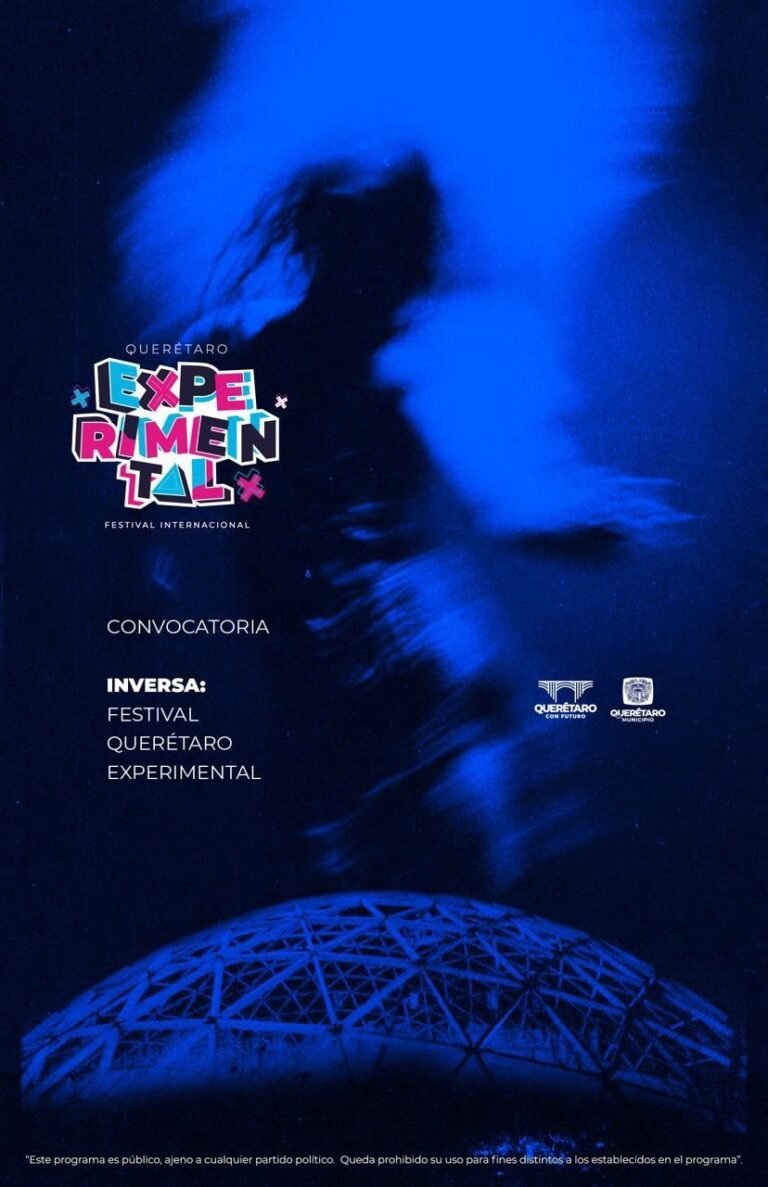 Municipio de Querétaro abre convocatoria de arte inmersivo para el Festival Experimental 2026