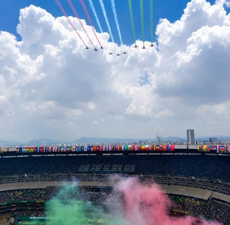 Fuerzas Armadas participan en inauguración del Mundial 2026 en México