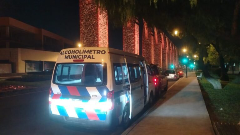 Alcoholímetro deja 34 personas sancionadas en Querétaro durante la última semana