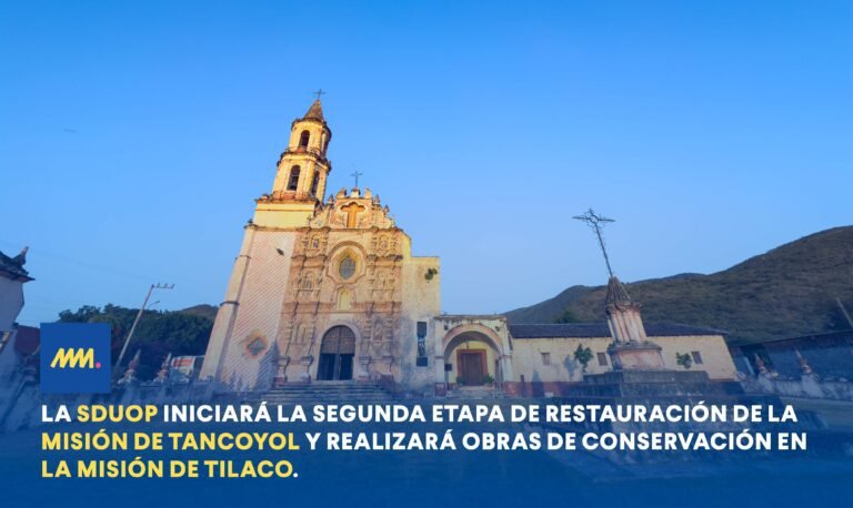 Iniciarán segunda etapa de restauración de la Misión de Tancoyol