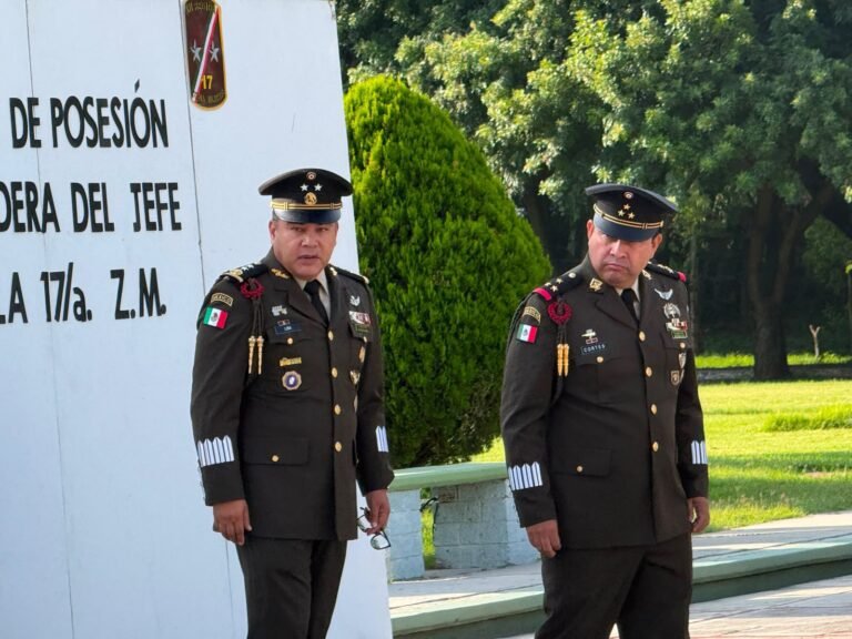Comandante militar pide confiar en las autoridades antes de dejar Querétaro